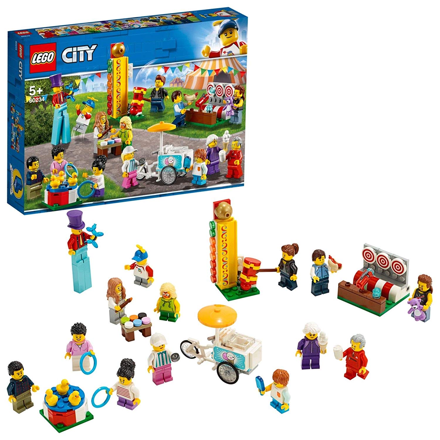 f4f17468c75a2f8aadeff7409d287e43 Lego City People Pack - Luna Park - immagine 1
