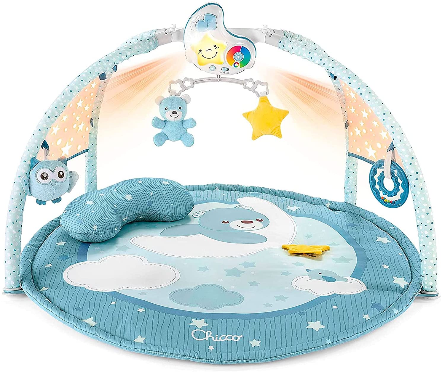 f6edcd7c55cf3fb234adde5a6b72b8b6 CHICCO FD ENJOY COLORS PLAYGYM BLUE - immagine 1