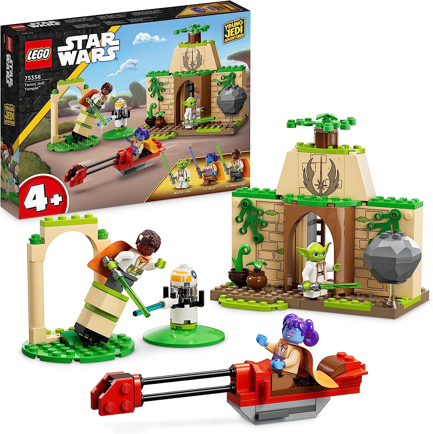 f78d46b79fe6f55db64b6a729e20f0e5 Lego Star Wars Tempio Jedi su Tenoo - immagine 1