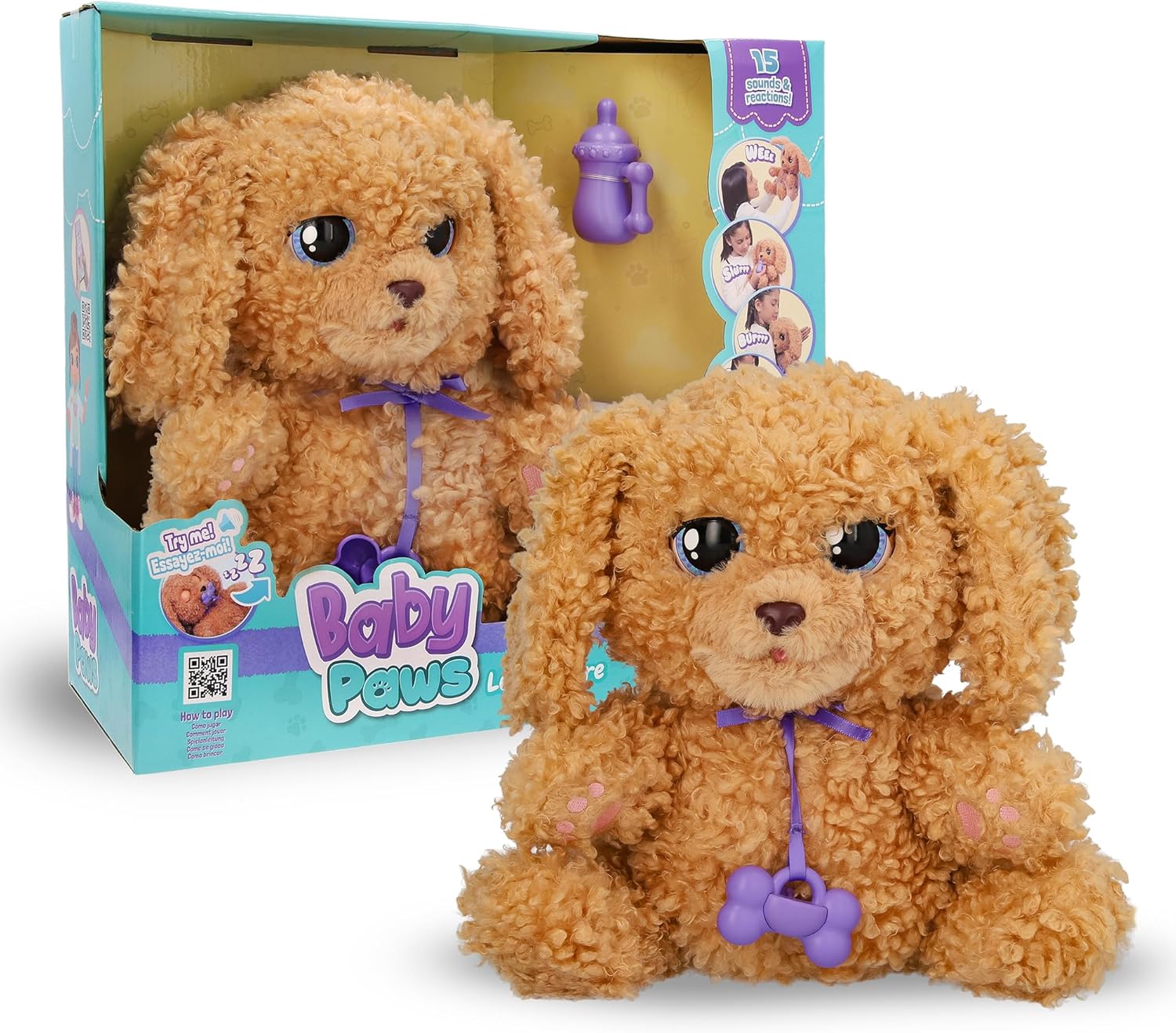 f7fe8ff5a6f3c8ddcc2eb5cfa0063676 *Baby Paws Love & Care Labradoodle - immagine 1