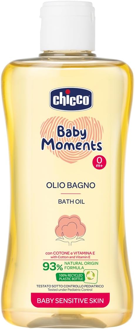 f81210d897b6326014d610f3b9d6ee4c Chicco Baby Moments Olio Bagno ml.200 - immagine 1
