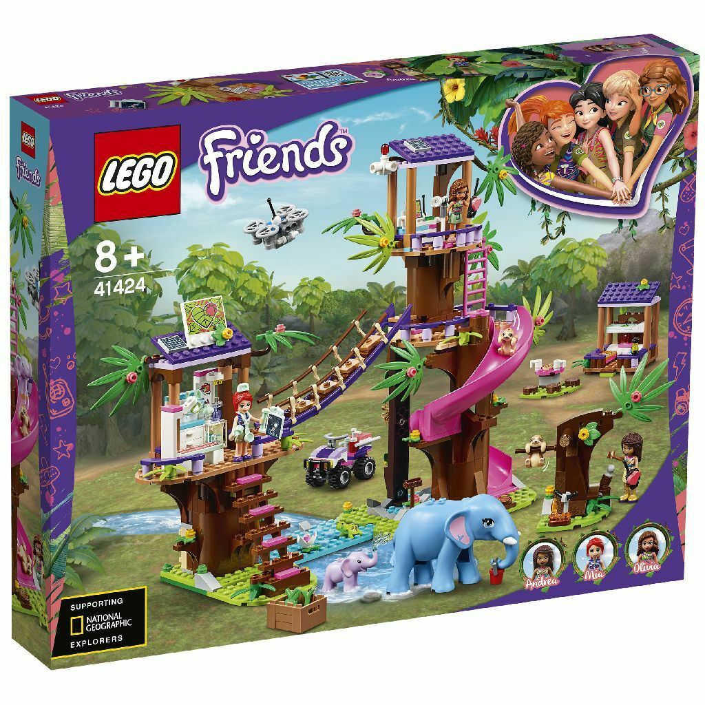 f86cc10a3a60235a5ed3f2b38951073d Lego Friends Base di soccorso tropicale - immagine 1
