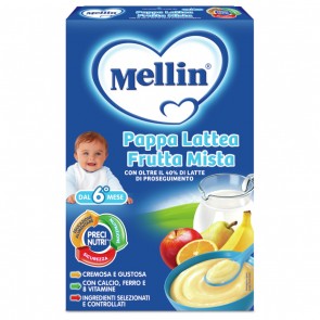 f9656c1c3fedf10ef776d7b61fe5dff3 Mellin - Pappa Lattea Frutta Mista gr.250 - immagine 1