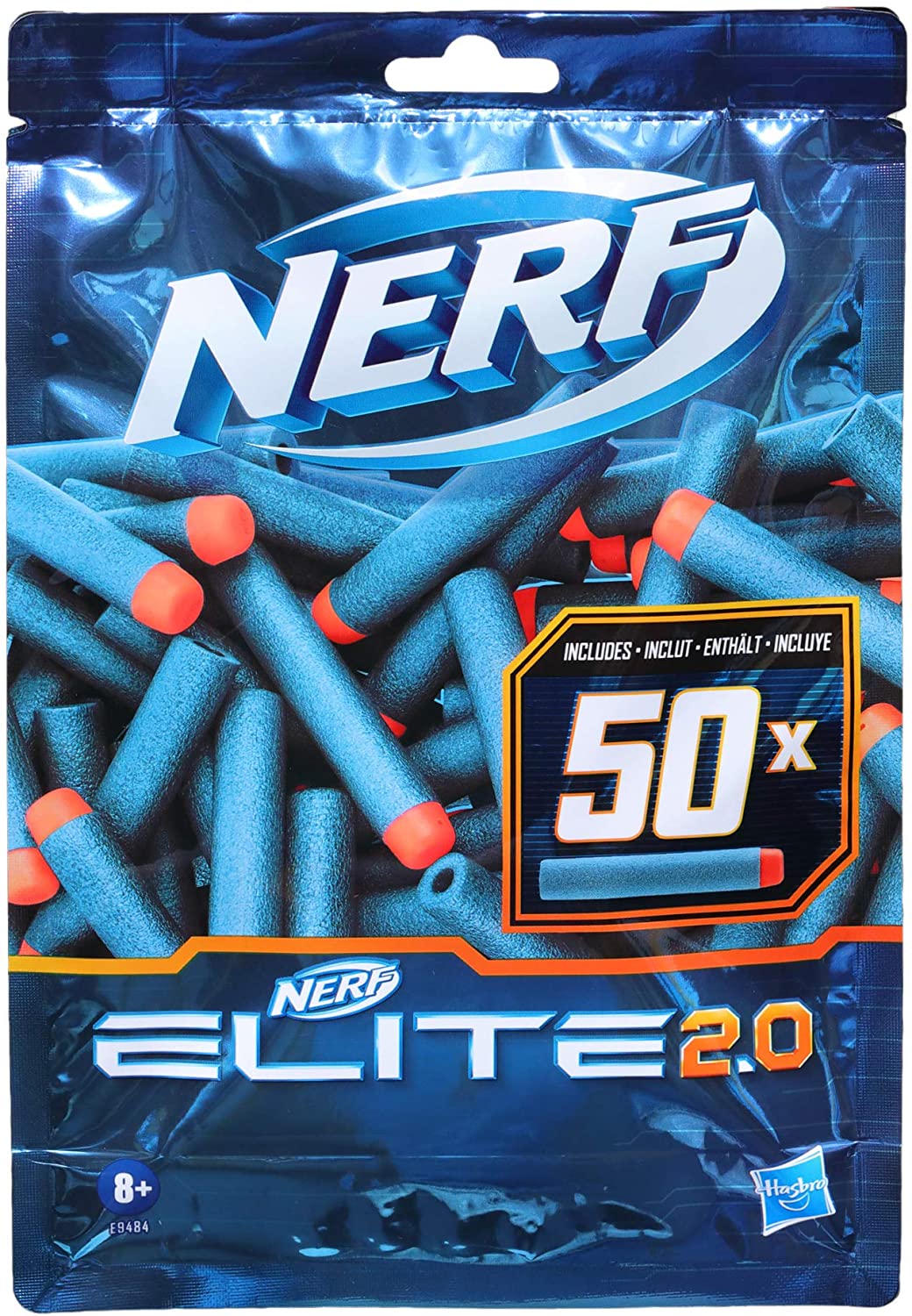 f97c25ac9573e8db552f2aa7fe236f24 Nerf Elite 2.0 Refill x50 dardi - immagine 1