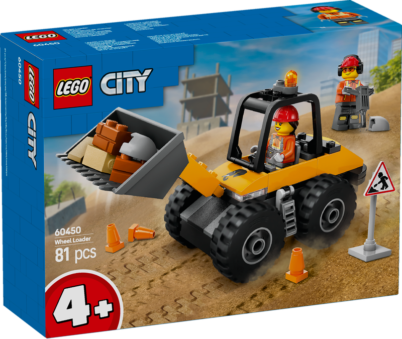 fa038a3ec493e6195bb03359335aa6a6 Lego City Great Vehicles Pala gommata gialla - immagine 1