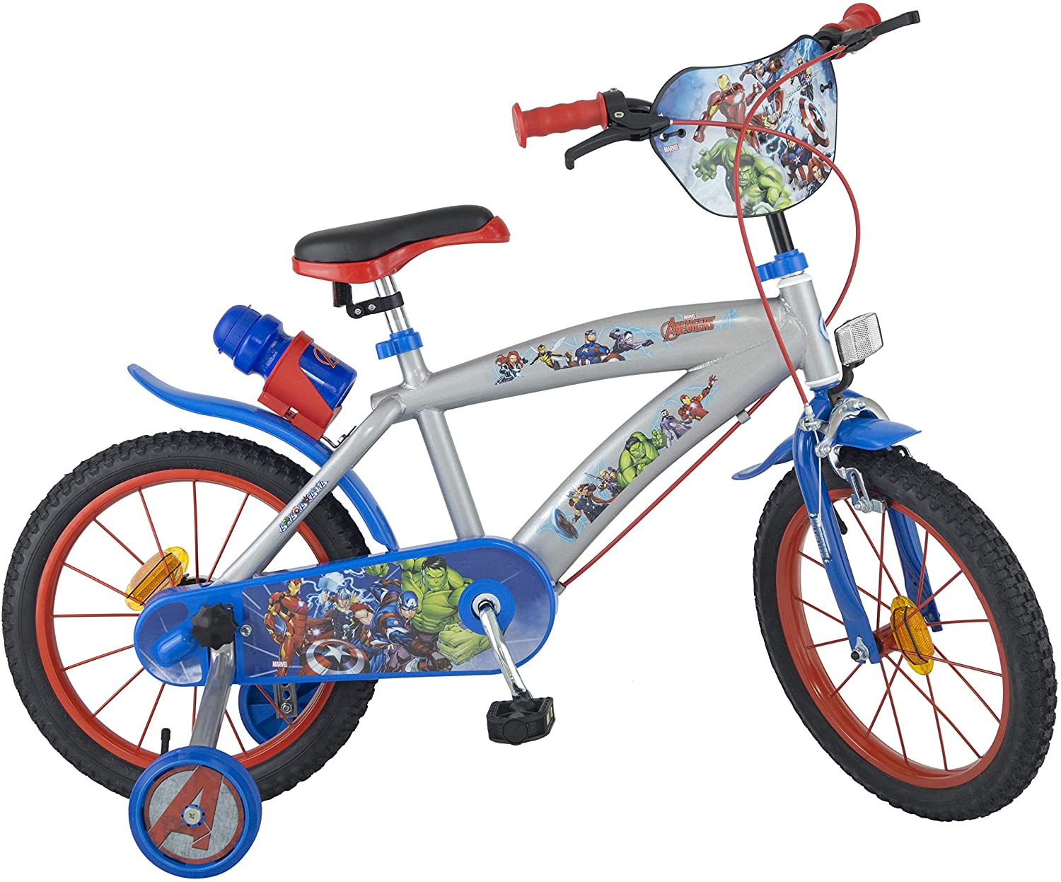 fa384942dfcd9f7e648ceae8d05cd754 Bicicletta 16" Avengers Toimsa - immagine 1