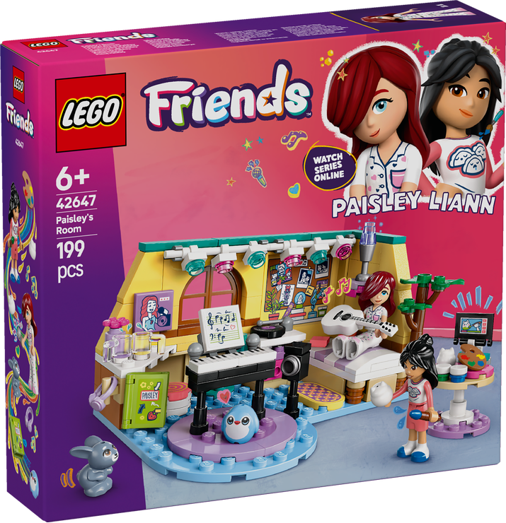 fb588f22e3b697c462d53ccf00a0d3b7 Lego Friends La cameretta di Paisley - immagine 1