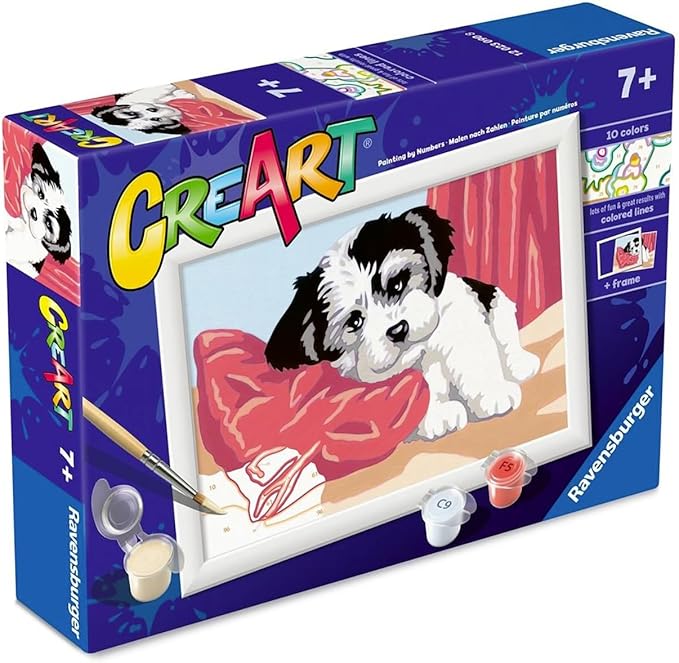 fbd5c90e11f6ed37e66046db40ebfd73 Ravensburger Creart Serie E - Cucciolo Affettuoso - immagine 1