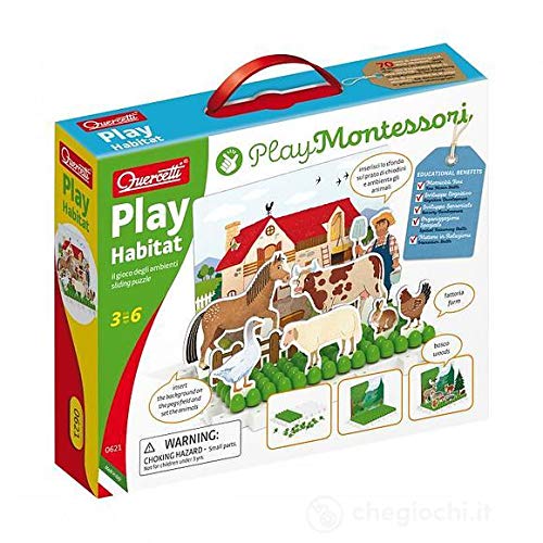 fbf33cd89c14ff7a56d211f465c33bd3 Quercetti Play Montessori Play Habitat - immagine 1