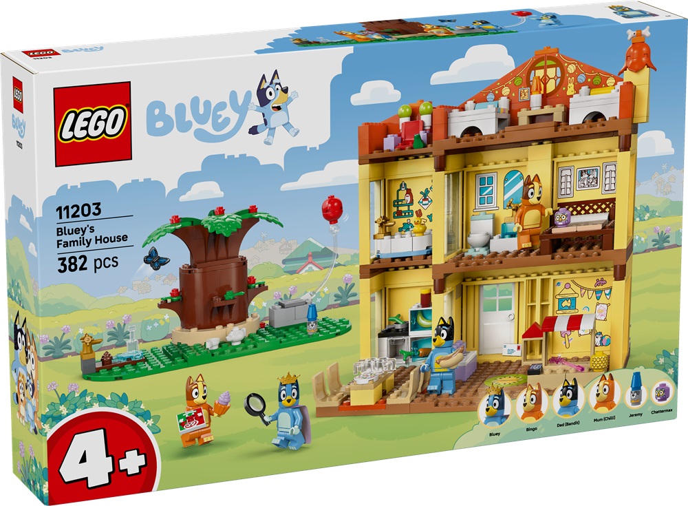 fc2563682a31acdf83d9ef5db3109a40 Lego Bluey Casa della Famiglia di Bluey - immagine 1
