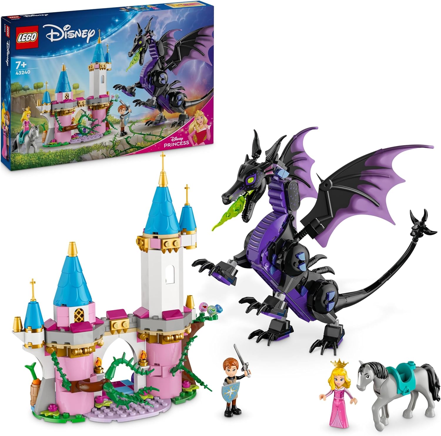 fccd4a39400fd62502626ed4f5bdb4d3 Lego Disney Princess Malefica drago - immagine 1