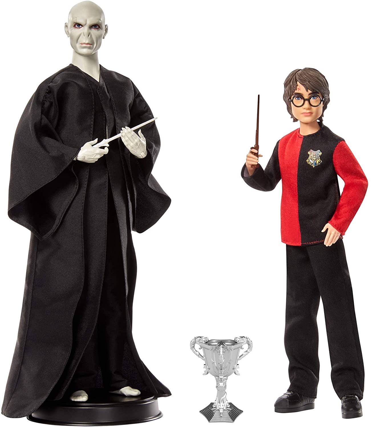 fd04b7c16e4b6b54df8e77dad755476c Harry Potter vs Voldemort Personaggi cm. 30 - immagine 1