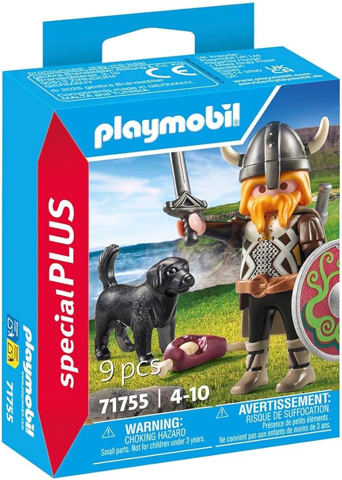 fd15acaccfda2d85fb5b9a639c27b03a Playmobil Special Plus - Vichingo con Cane da Guardia - immagine 1