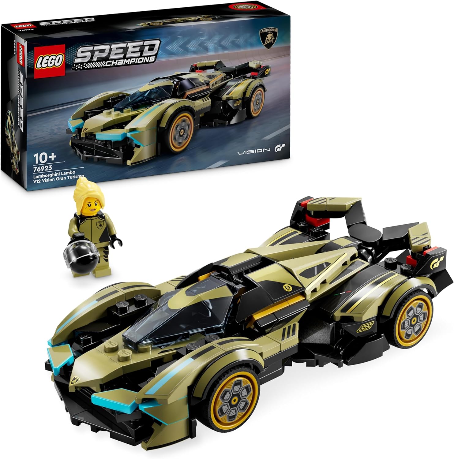 fdae64e23d900ce44593a41ee8c3c209 Lego Speed Champions Super car Lamborghini Lambo V12 Vision GT - immagine 1