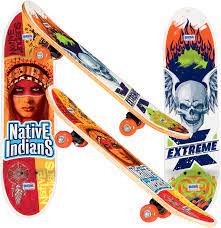 fdca796f1d42971e3e6d8f1f5ae82ee4 RSToys Skateboard in legno 60 cm Ass. - immagine 1