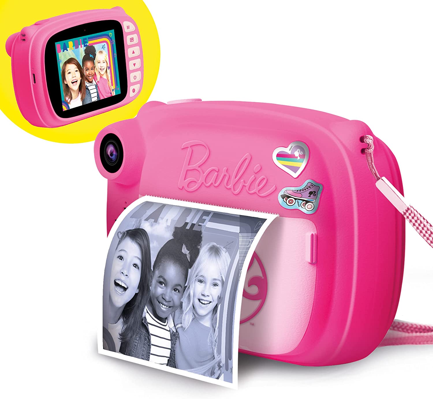 fdcf064e6ae417fb9d3ff6e764ac52a9 Lisciani Macchina Fotografica Barbie Display 8" - immagine 1
