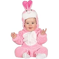 fed5aa32a7af9c126f14b5a8509d54ae Guirca Costume Coniglietto Rosa Baby - immagine 1
