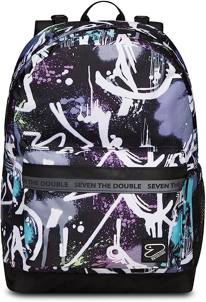fef3ec5b38661a649887f2764c1b74ce ZAINO REVERSIBLE BACKPACK GRS EARPHONES WIRELESS SEVEN COLOURBLOB - immagine 1