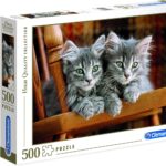 Clementoni Puzzle 500 Pz. HQC Gattini