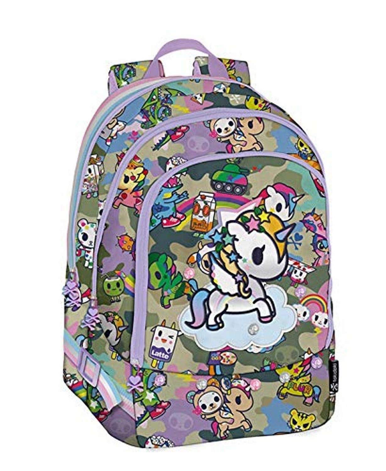 ff73c4add818b278a343bfe819f24b0d ZAINO SCUOLA ORG. UNICORNO TOKIDOKI - immagine 1