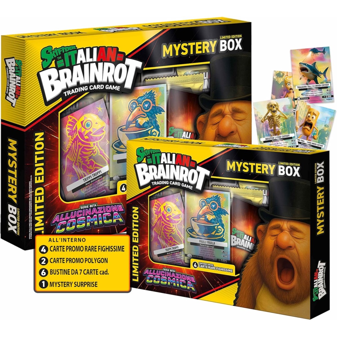 bb2981df9689b6ad8c0b05cdeaeb2c66 Carte Brainrot Mystery Box serie Beta - immagine 1