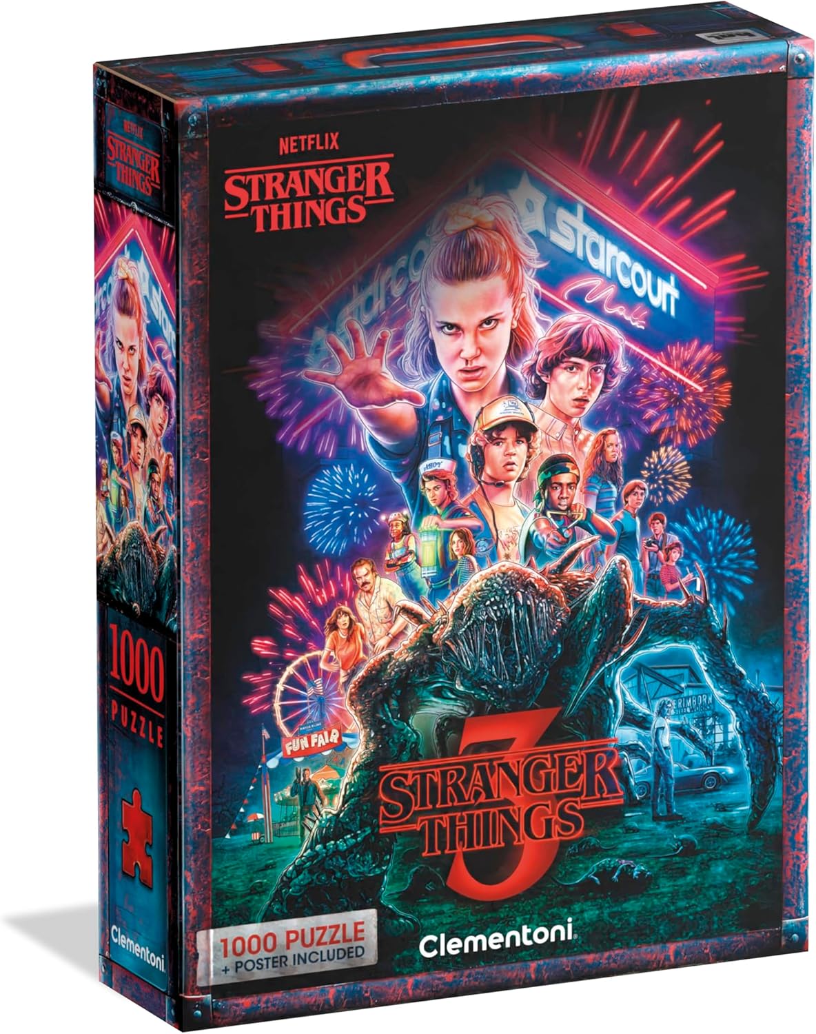 c95ddff385e320c7e4b0a16d9262bce8 Clementoni Puzzle 1000 Pz. Stranger Things - immagine 1
