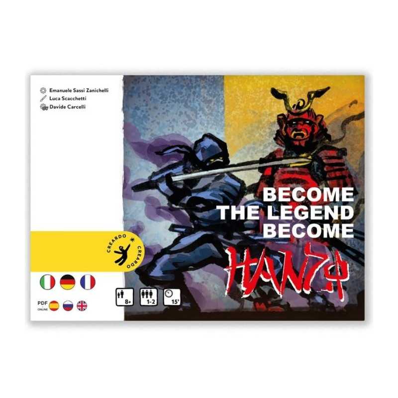 de4d52fd1d6cdc79c07589cd7eecbfc5 Creardo - Hanzo Libro da giocare - immagine 1