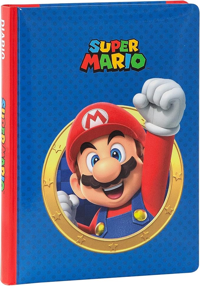 1f3f22f06cb9135249174855109fcec1 DIARIO 12MM STD MARIO SUPERMARIO - immagine 1