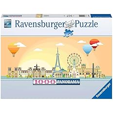 1f51db2275bfb7ed5eaf5b0201f37204 Ravensburger Puzzle 1000 pz. Un Giorno a Parigi - immagine 1
