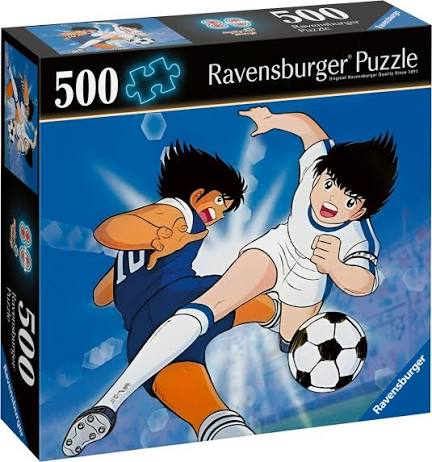 233489c97bc4217475fe418da6d213f0 Ravensburger Puzzle 500 pz. 80s mania Holly&Benji - immagine 1