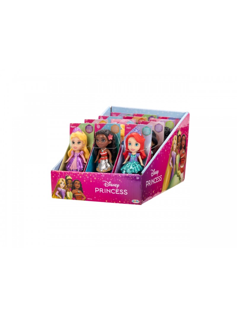 24f12d84ceb376152c99aab5aa7be23b Disney Princess Bambole Mini 7 Cm. Ass. - immagine 1