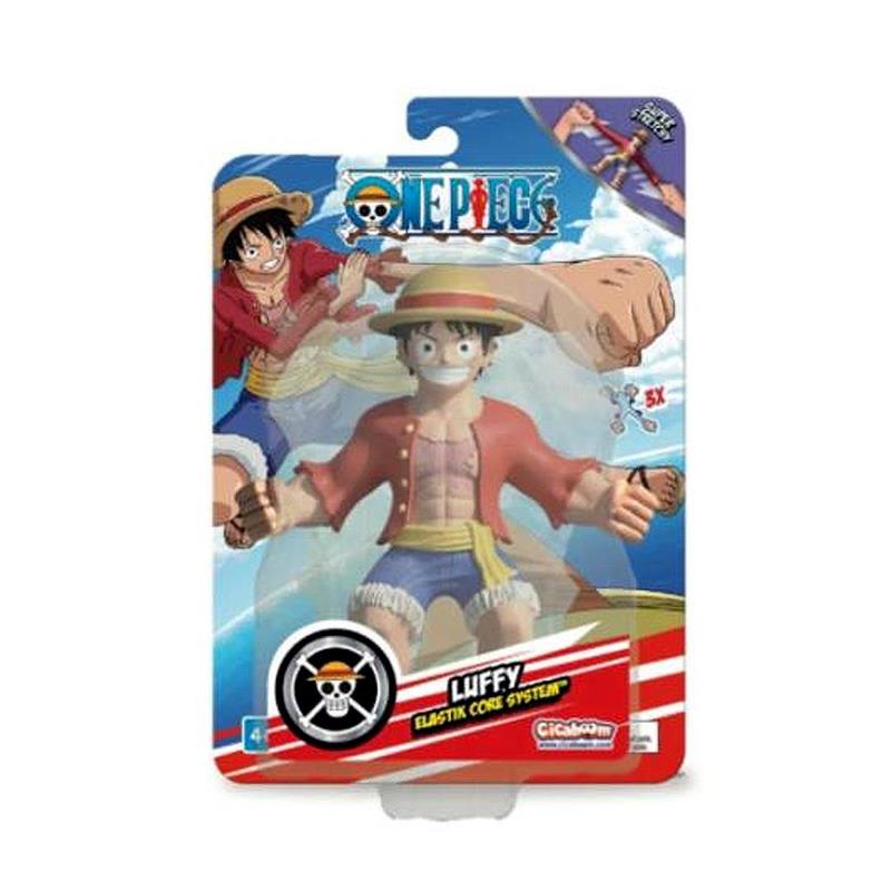 53383c114fca1bcf07fbbe76fa83ffb7 One Piece Elastikorps Luffy 12 cm. - immagine 1