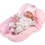 Reborn Morbido Heidi 42cm Cuscino Rosa
