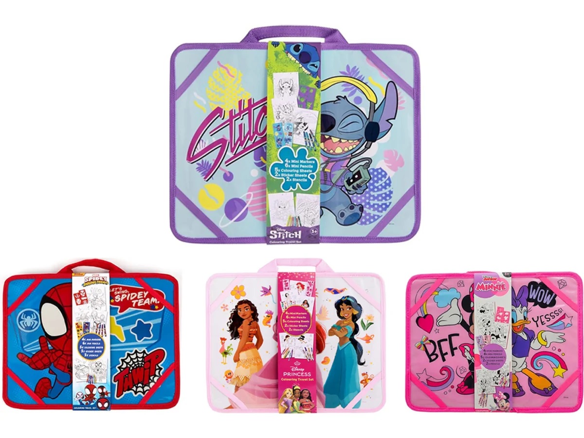 6e247a04c3d2d9fd22f7d82cb24e80e4 Disney Set Coloring da Viaggio Ass. - immagine 1