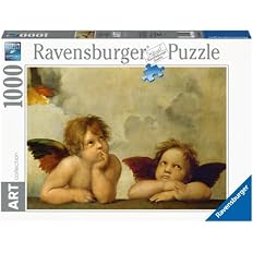 700da455ceadfb360651511b6169fc05 Ravensburger Puzzle 1000 pz. Raffaello: Cherubini - immagine 1