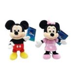 Disney Mickey/Minnie peluche 20cm