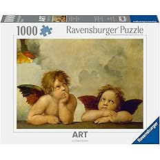 881f3f522edc952fa9d9e29acb63bcdd Ravensburger Puzzle 1000 pz. Raffaello : Cherubini - immagine 1
