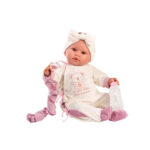 Llorens Reborn Morbido Lea 45cm con Biberon