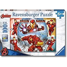 a925816567b9de6ed1fe2caafe0ecbb3 Ravensburger Puzzle 100 pz. Marvel Iron Man - immagine 1
