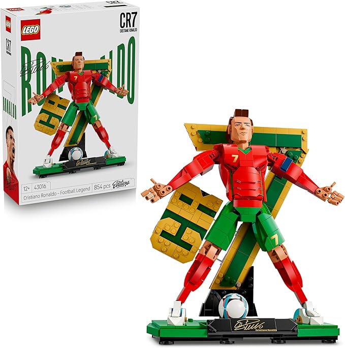 d376410923dc5160abe505a1465e7a30 Lego Sports Edition Cristiano Ronaldo – Leggenda del Calcio - immagine 1