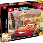 Puzzle Lisciani Double Face MAXI 35 PZ. Cars3 Go! Go! Go!