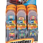 Rstoys Motorcast Astuccio con 4 Auto Die Cast Retrocarica