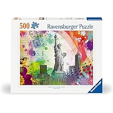 f65725e400a80debcc51f4ecf38d9f0d Ravensburger Puzzle 500 Pz. Cartolina di New York - immagine 1