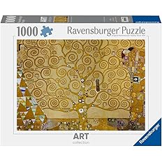 fb2171a9b9b9e36d396464965b4ae448 Ravensburger Puzzle 1000 pz. Klimt: L'albero della Vita - immagine 1