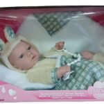 Bambola Eva collection newborn galaxy a con navicella da 30cm