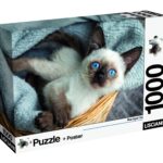 Lisciani Puzzle + Poster Cats Pz.1000