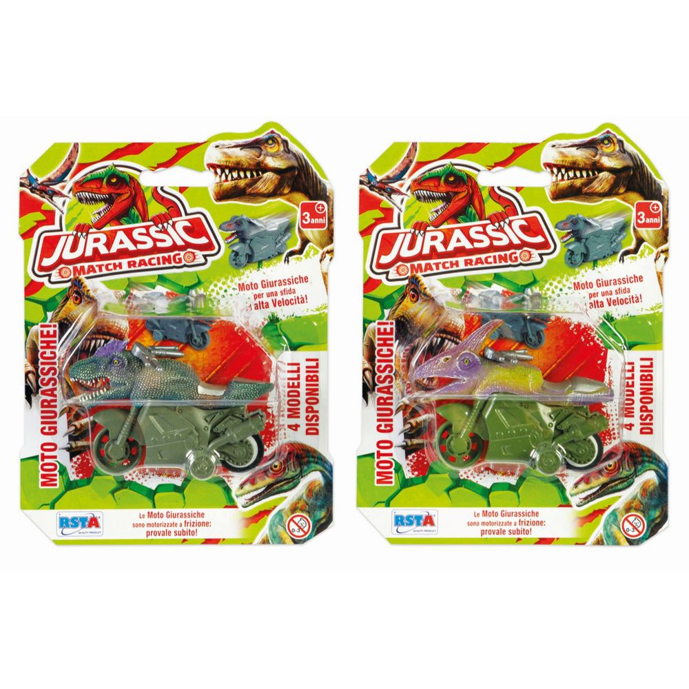 4edade59503d31b8bb13a8b14cf8652e Rstoys Moto Jurassic Ass. - immagine 1
