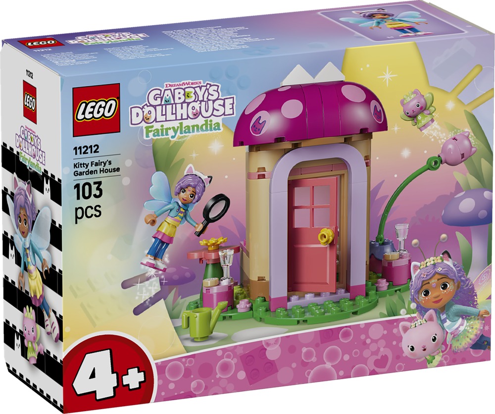 4f966226a1b12973816eadfb5d4df296 Lego Gabby's Dollhouse La casa in giardino di Gattina Fatina - immagine 1