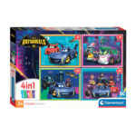 Clementoni Puzzle 4 in 1 Batwheels