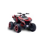 Urban city quad adventure red elettrico da 24v con luci led 2 velocita'